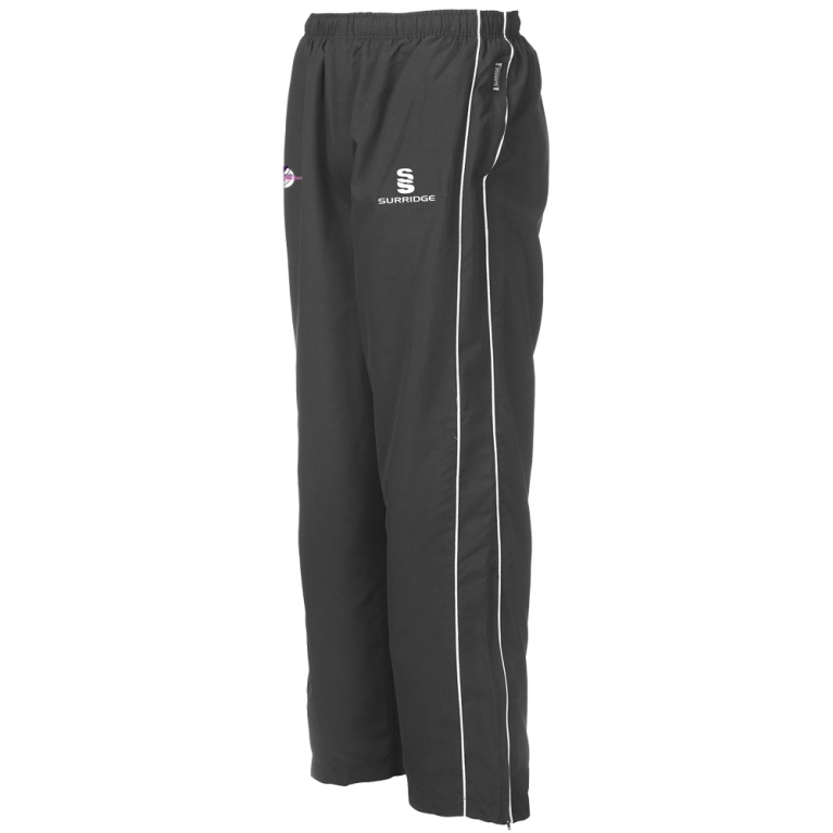 LOUGHBOROUGH RECREATIONAL CC Classic Tracksuit Pant 3/4 Zip Length Navy Mens