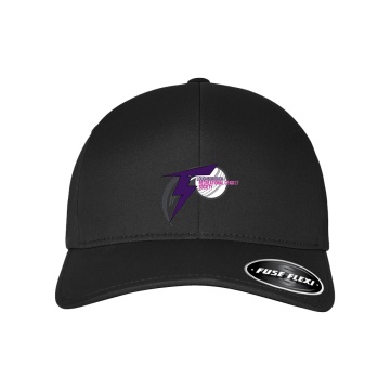 LOUGHBOROUGH RECREATIONAL CC Fuse Flexi Cap - Black
